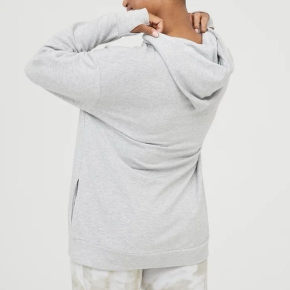 Offline by Aerie Women's Sweatshirt Small Grey Oversized Longline Loungewear - Picture 3 of 17
